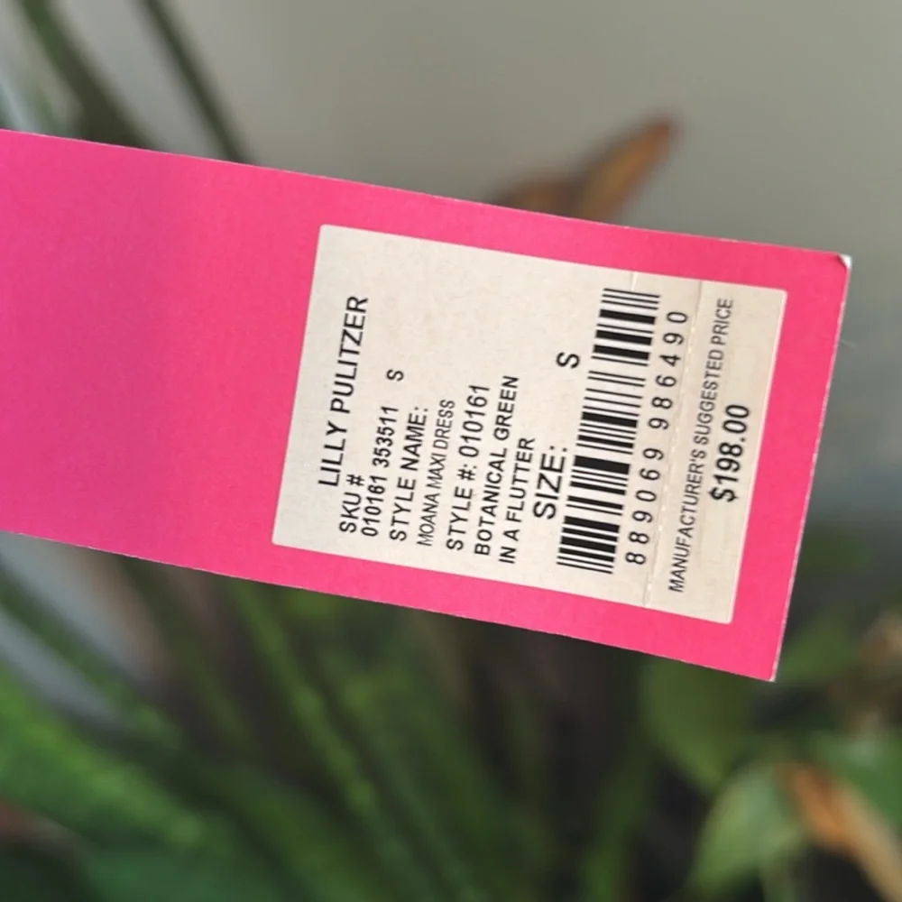 NWT Lilly Pulitzer Sleeveless Moana Wrap High Low Maxi Dress Botanical size S - Picture 5 of 9
